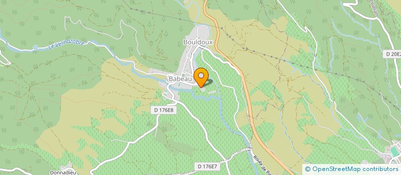 localisation de l'entreprise COMMUNE DE BABEAU-BOULDOUX  BABEAU-BOULDOUX