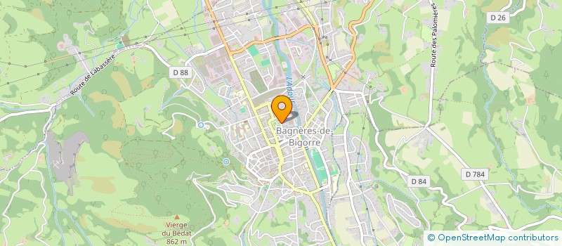 localisation de l'entreprise COMMUNE DE BAGNERES DE BIGORRE à BAGNERES-DE-BIGORRE