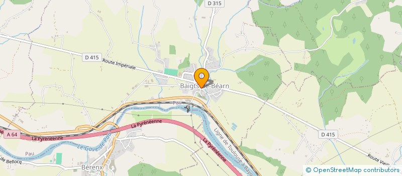 localisation de l'entreprise COMMUNE DE BAIGTS DE BEARN à BAIGTS-DE-BEARN