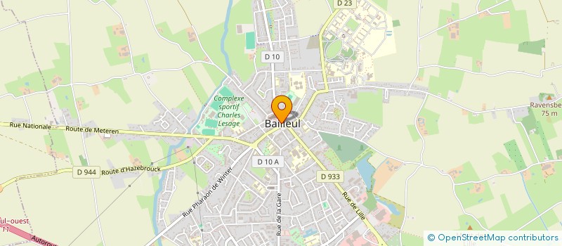localisation de l'entreprise COMMUNE DE BAILLEUL à BAILLEUL