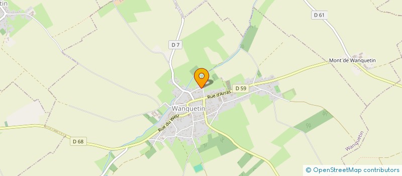 localisation de l'entreprise COMMUNE DE BAILLEULVAL  BAILLEULVAL