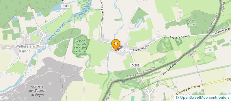 localisation de l'entreprise COMMUNE DE BAIVES à BAIVES