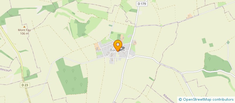 localisation de l'entreprise COMMUNE DE BAIZIEUX  BAIZIEUX