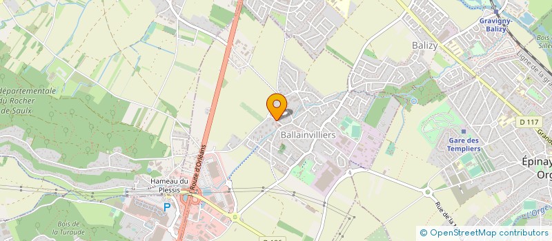 localisation de l'entreprise COMMUNE DE BALLAINVILLIERS à BALLAINVILLIERS