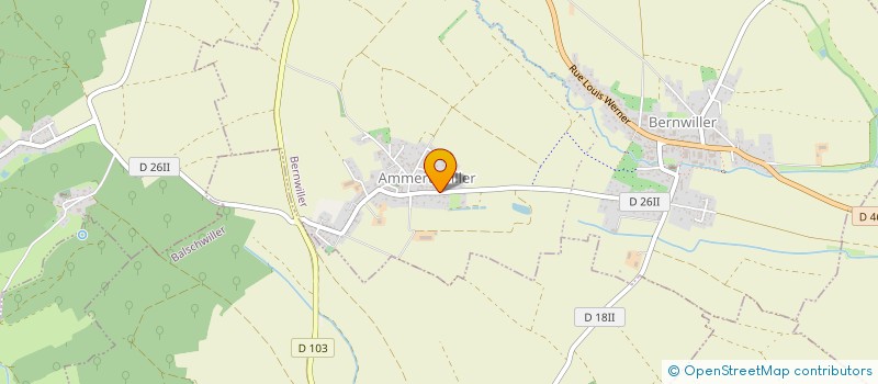 localisation de l'entreprise COMMUNE DE BALSCHWILLER à BALSCHWILLER