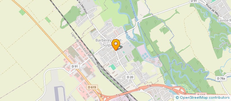 localisation de l'entreprise COMMUNE DE BARBEREY SAINT SULPICE à BARBEREY-SAINT-SULPICE