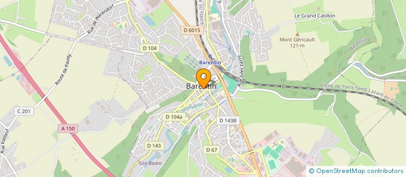 localisation de l'entreprise COMMUNE DE BARENTIN à BARENTIN