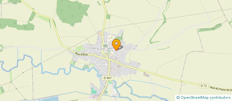 localisation de l'entreprise COMMUNE DE BARENTON SUR SERRE  BARENTON-SUR-SERRE