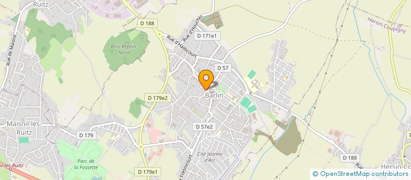 localisation de l'entreprise COMMUNE DE BARLIN à BARLIN