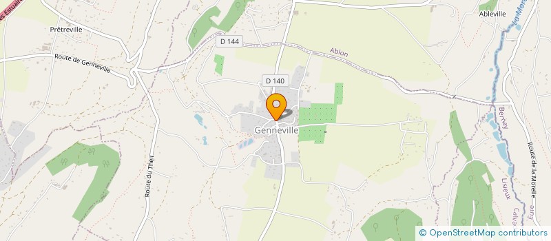 localisation de l'entreprise COMMUNE DE BARNEVILLE  BARNEVILLE-LA-BERTRAN