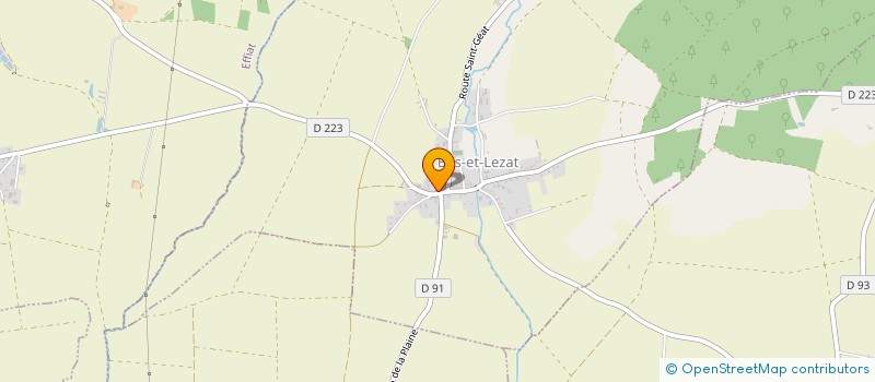 localisation de l'entreprise COMMUNE DE BAS ET LEZAT  BAS-ET-LEZAT