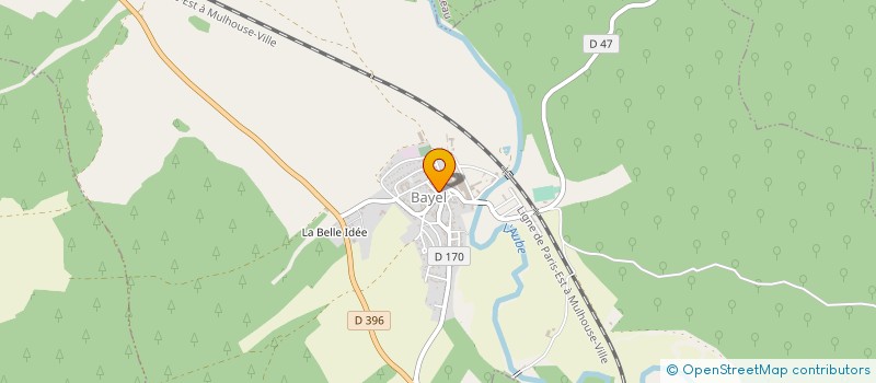 localisation de l'entreprise COMMUNE DE BAYEL à BAYEL