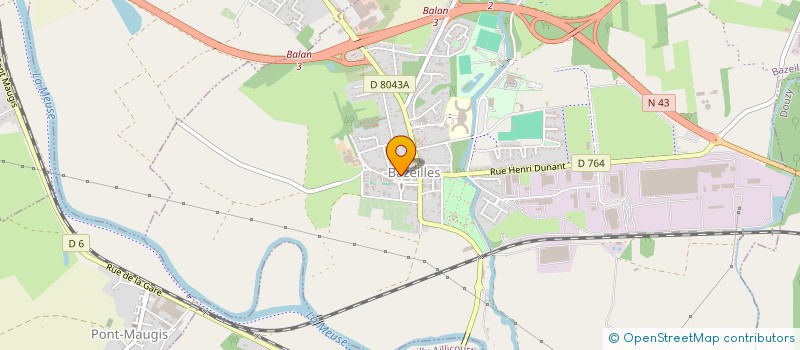 localisation de l'entreprise COMMUNE DE BAZEILLES à BAZEILLES