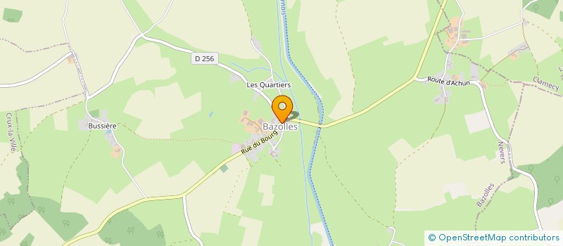 localisation de l'entreprise COMMUNE DE BAZOLLES à BAZOLLES