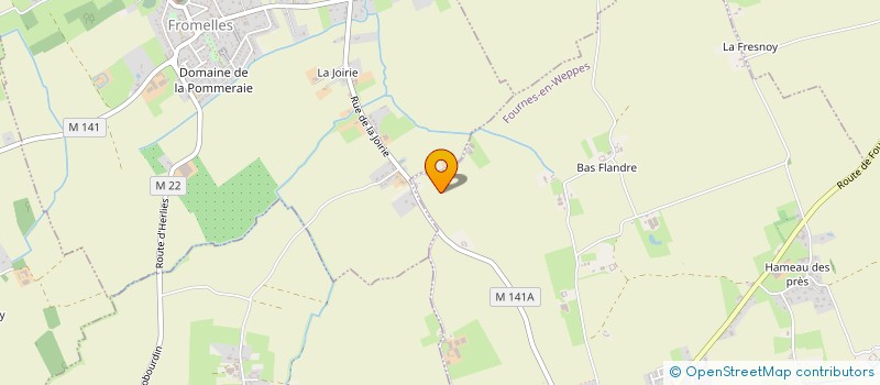 localisation de l'entreprise COMMUNE DE BEAUCAMPS LIGNY  BEAUCAMPS-LIGNY