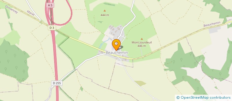 localisation de l'entreprise COMMUNE DE BEAUCHEMIN à BEAUCHEMIN