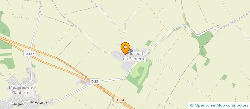 localisation de l'entreprise COMMUNE DE BEAUCOURT EN SANTERRE  BEAUCOURT-EN-SANTERRE