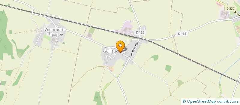 localisation de l'entreprise COMMUNE DE BEAUFORT EN SANTERRE  BEAUFORT-EN-SANTERRE