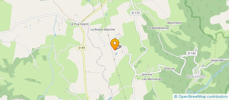 localisation de l'entreprise COMMUNE DE BEAUMONT  BEAUMONT