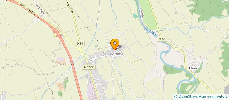 localisation de l'entreprise COMMUNE DE BEAUMONT  BEAUMONT