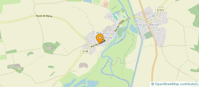 localisation de l'entreprise COMMUNE DE BEAUMONT EN VERDUNOIS à CHARNY-SUR-MEUSE
