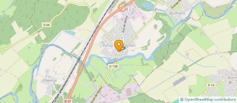 localisation de l'entreprise COMMUNE DE BEAUMOTTE-AUBERTANS  BEAUMOTTE-AUBERTANS