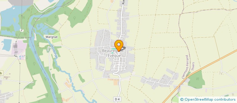 localisation de l'entreprise COMMUNE DE BEAUREGARD L EVEQUE à BEAUREGARD-L'EVEQUE
