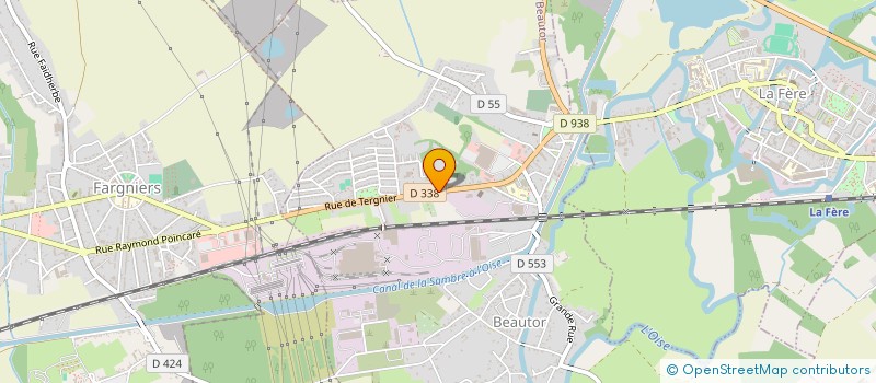 localisation de l'entreprise COMMUNE DE BEAUTOR  BEAUTOR