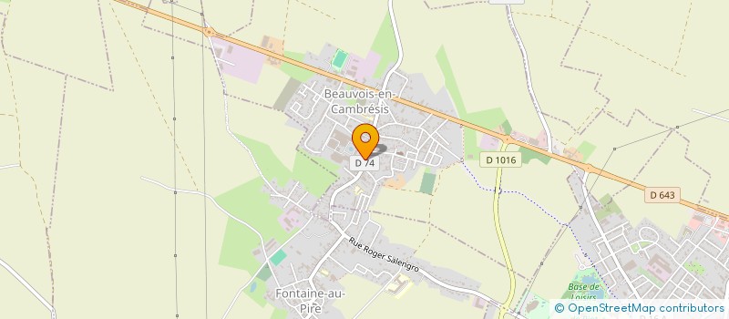 localisation de l'entreprise COMMUNE DE BEAUVOIS EN CAMBRESIS à BEAUVOIS-EN-CAMBRESIS