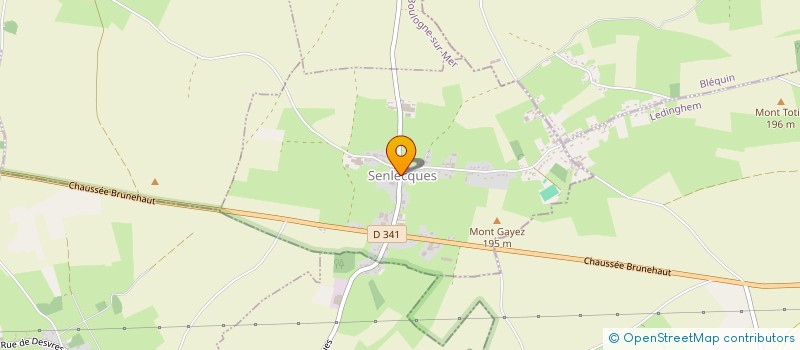 localisation de l'entreprise COMMUNE DE BECOURT  BECOURT