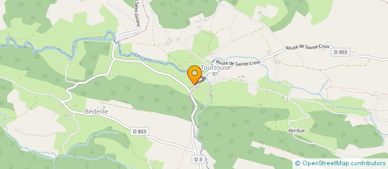 localisation de l'entreprise COMMUNE DE BEDEILLE à BEDEILLE