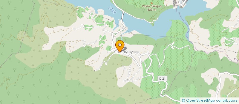 localisation de l'entreprise COMMUNE DE BELESTA  BELESTA