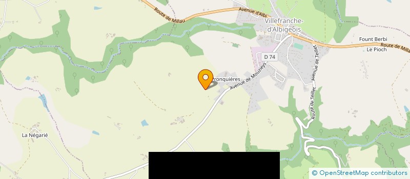 localisation de l'entreprise COMMUNE DE BELLEGARDE-MARSAL à BELLEGARDE-MARSAL