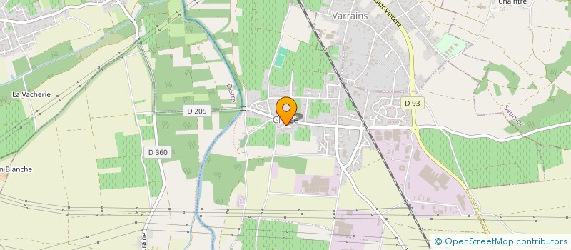 localisation de l'entreprise COMMUNE DE BELLEVIGNE-LES-CHATEAUX  BELLEVIGNE-LES-CHATEAUX