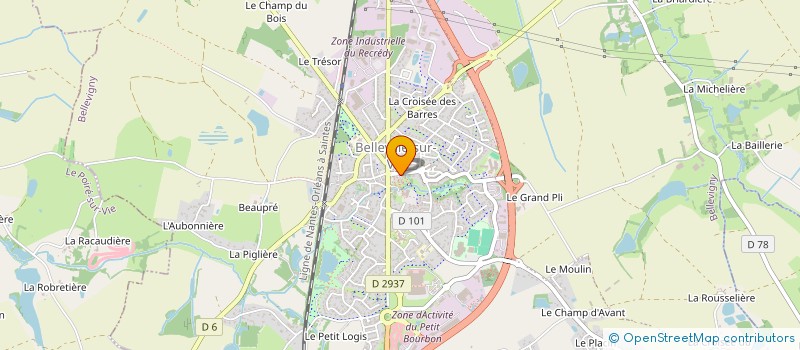 localisation de l'entreprise COMMUNE DE BELLEVIGNY à BELLEVIGNY