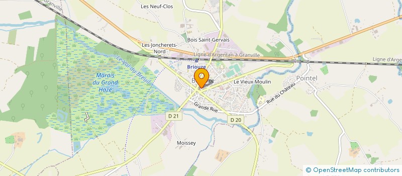 localisation de l'entreprise COMMUNE DE BELLOU EN HOULME à BELLOU-EN-HOULME