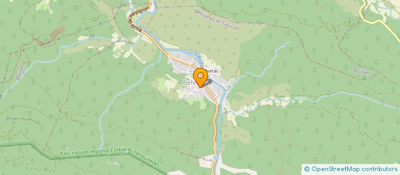 localisation de l'entreprise COMMUNE DE BELVIANES-ET-CAVIRAC  BELVIANES-ET-CAVIRAC