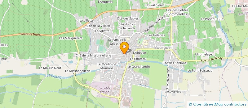 localisation de l'entreprise COMMUNE DE BENAIS à BENAIS