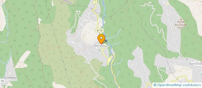 localisation de l'entreprise COMMUNE DE BENDEJUN à BENDEJUN