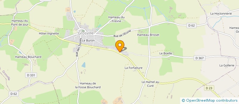 localisation de l'entreprise COMMUNE DE BENOITVILLE  BENOITVILLE