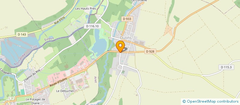 localisation de l'entreprise COMMUNE DE BERCHERES SUR VESGRE à BERCHERES-SUR-VESGRE