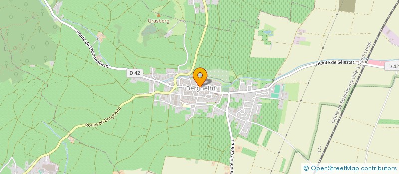 localisation de l'entreprise COMMUNE DE BERGHEIM à BERGHEIM