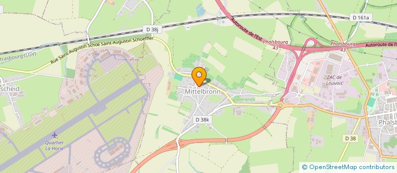 localisation de l'entreprise COMMUNE DE BERLING  BERLING