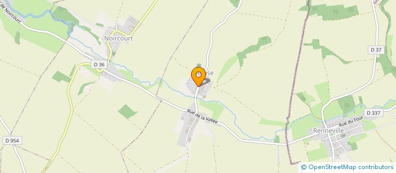 localisation de l'entreprise COMMUNE DE BERLISE  BERLISE