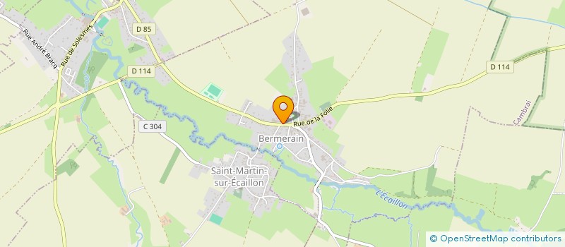 localisation de l'entreprise COMMUNE DE BERMERAIN à BERMERAIN