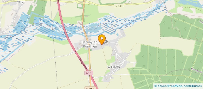 localisation de l'entreprise COMMUNE DE BERNAY EN PONTHIEU  BERNAY-EN-PONTHIEU