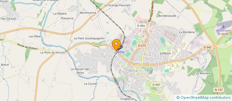 localisation de l'entreprise COMMUNE DE BERNEUIL à BERNEUIL