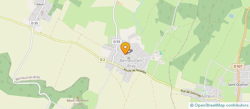 localisation de l'entreprise COMMUNE DE BERNEUIL EN BRAY  BERNEUIL-EN-BRAY