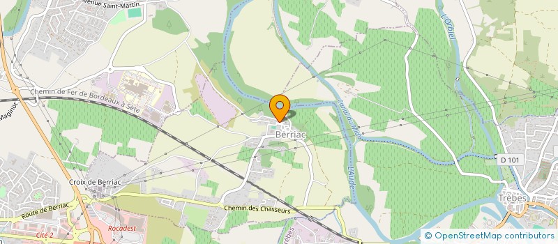 localisation de l'entreprise COMMUNE DE BERRIAC  BERRIAC