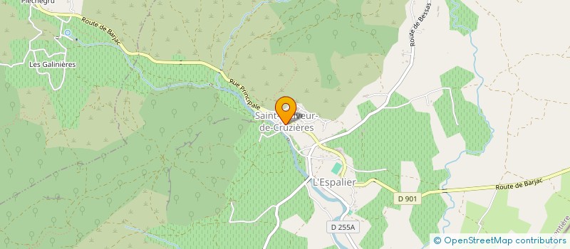 localisation de l'entreprise COMMUNE DE BERRIAS ET CASTELJAU  BERRIAS-ET-CASTELJAU